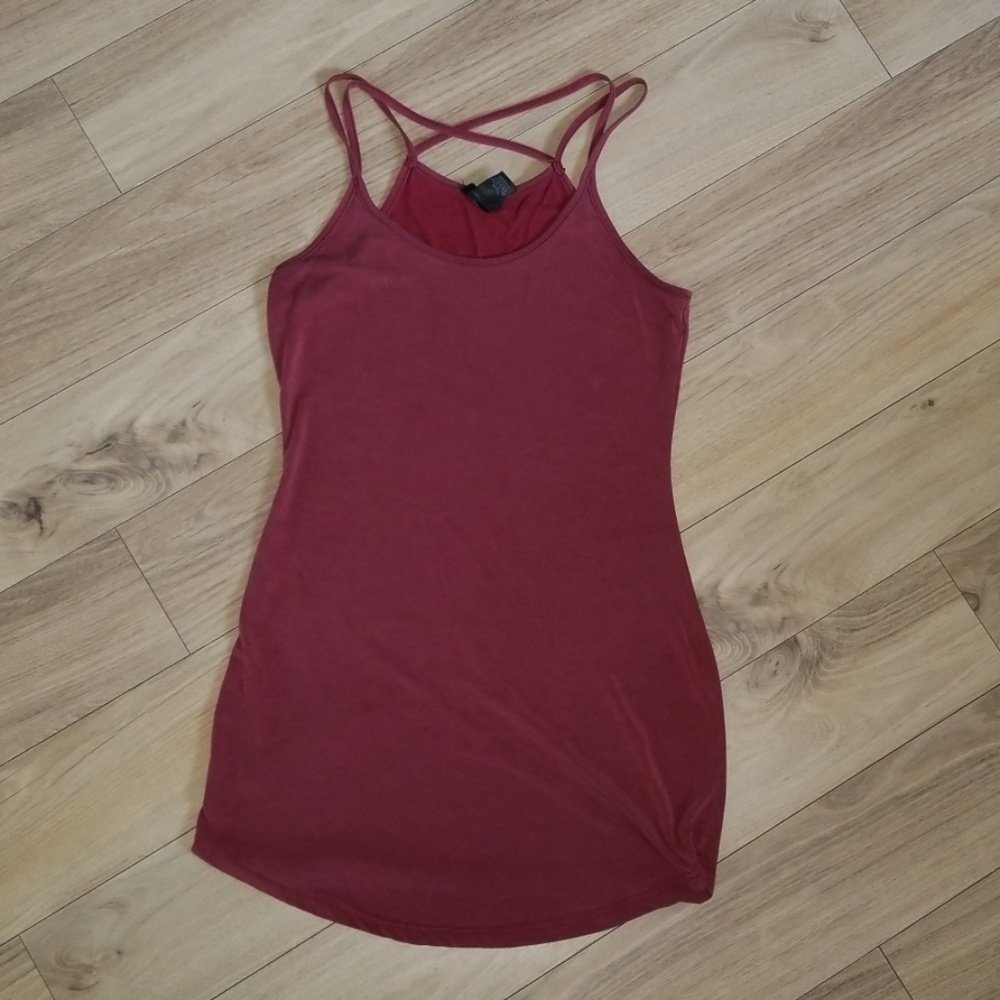 Wet seal long tank top